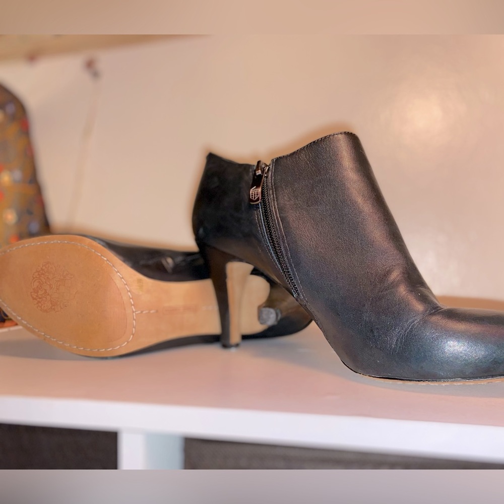 Vince Camuto Black Booties